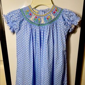 Smocked Easter Dress